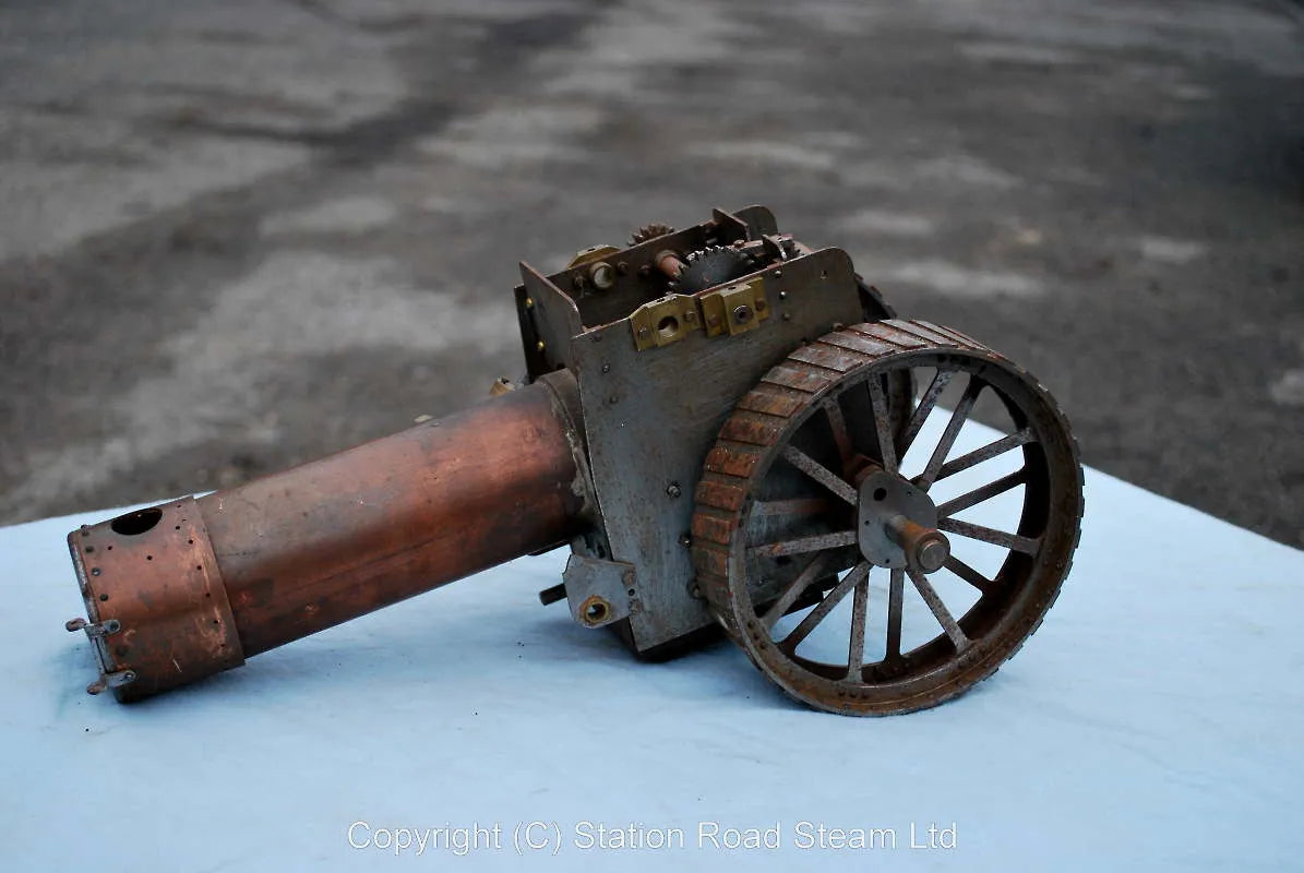 Part-built 1 inch scale "Minnie" traction engine