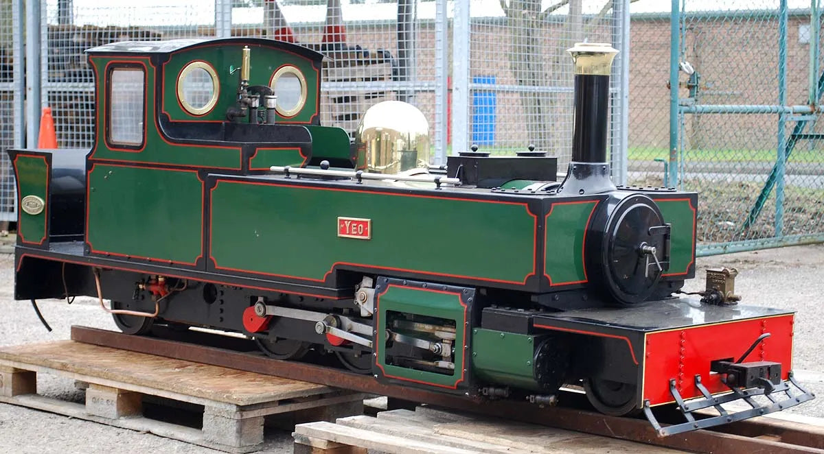 7 1/4 inch gauge Manning Wardle 2-6-2T "Yeo"