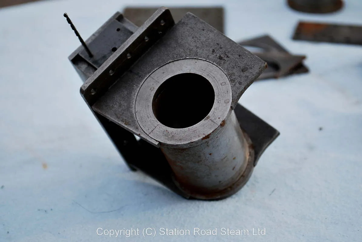 5 inch gauge part-built Hunslet with steel boiler