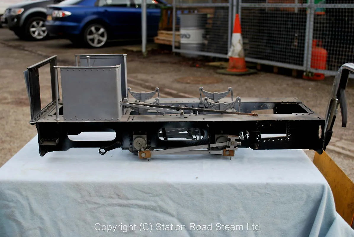 5 inch gauge part-built Hunslet with steel boiler