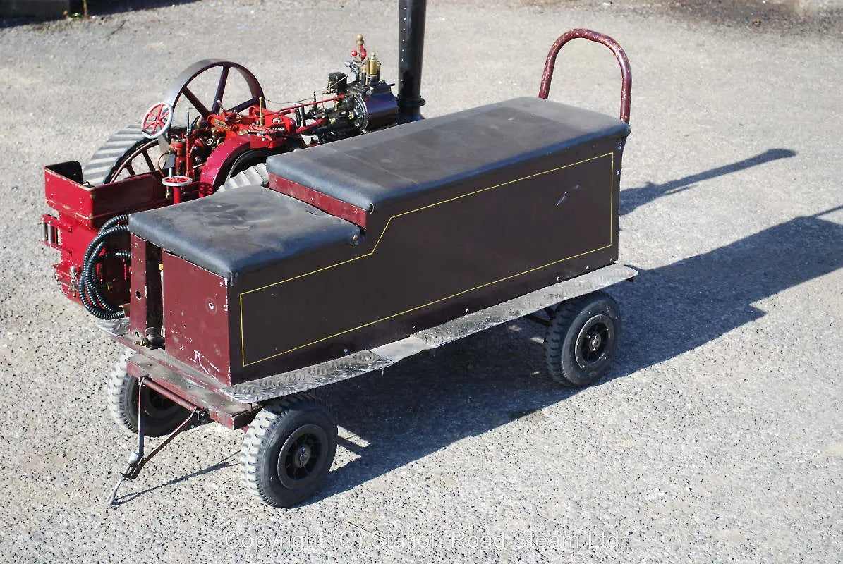 3 inch Burrell traction engine