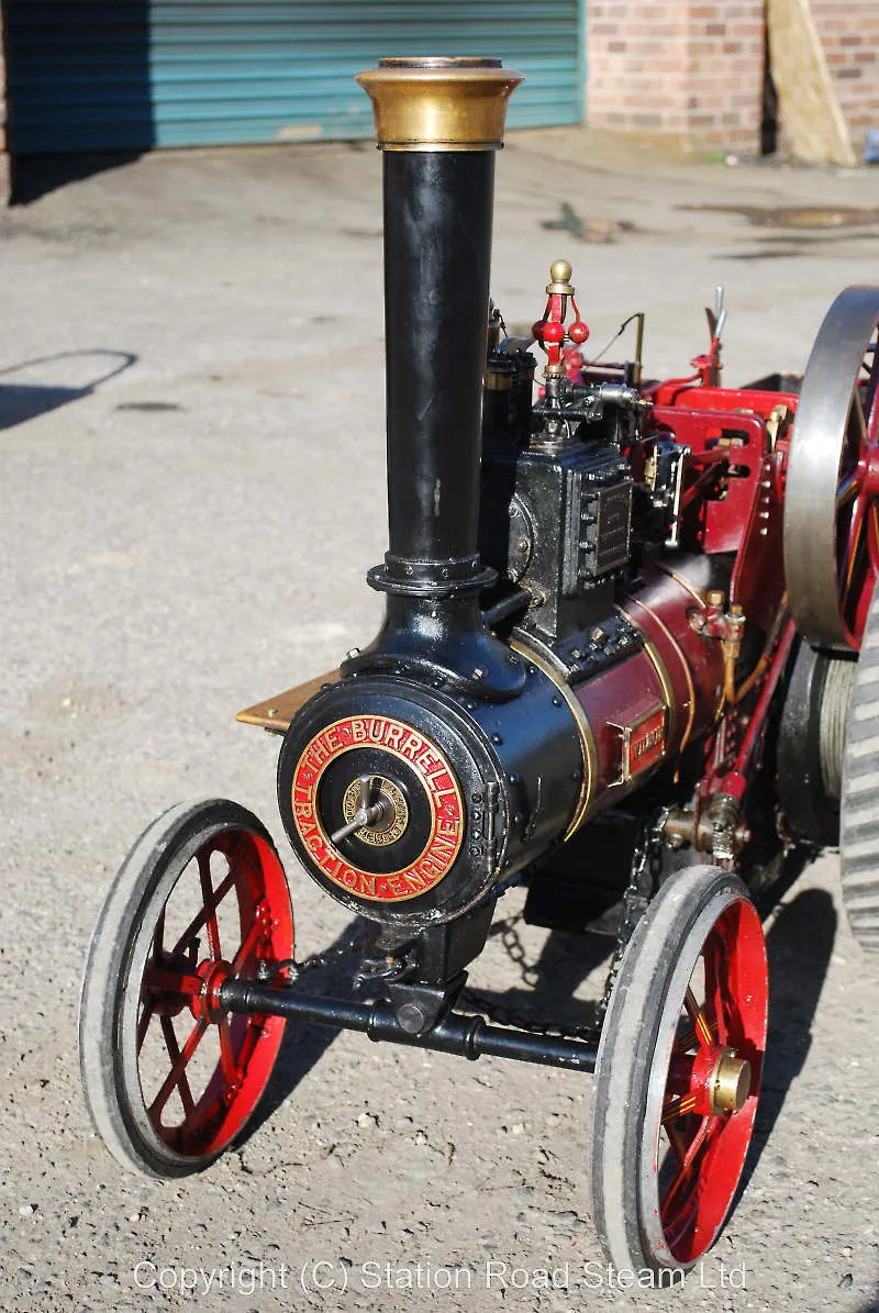 3 inch Burrell traction engine