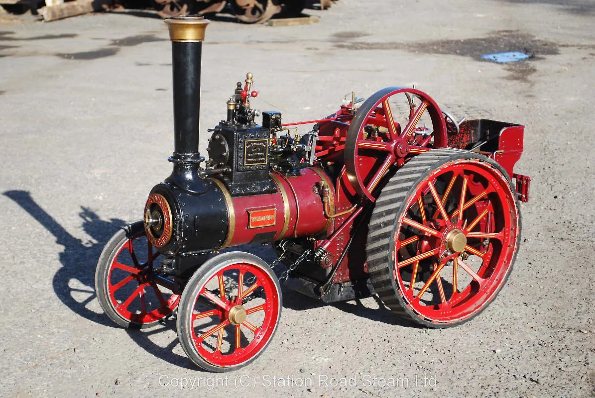 3 inch Burrell traction engine