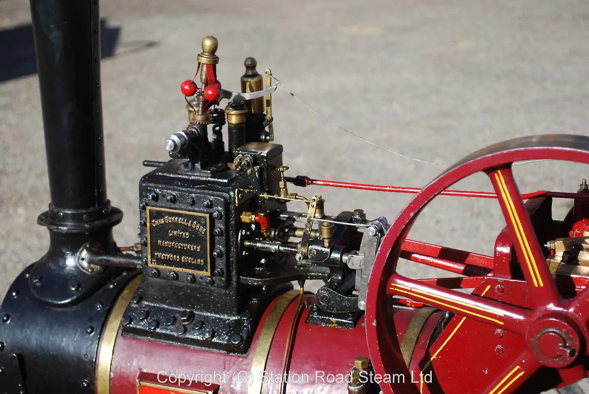 3 inch Burrell traction engine