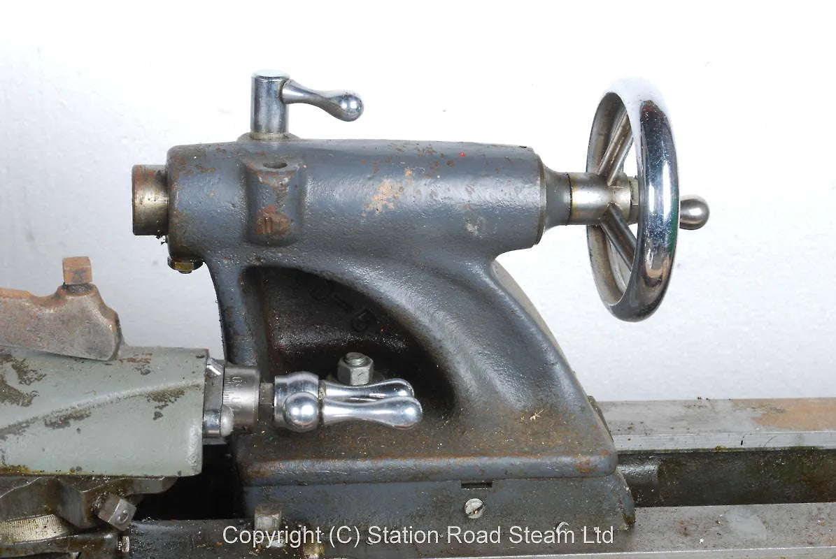 Atlas lathe with faceplate & steady