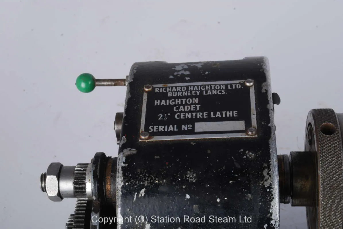 Cadet 2 1/2 inch centre height lathe