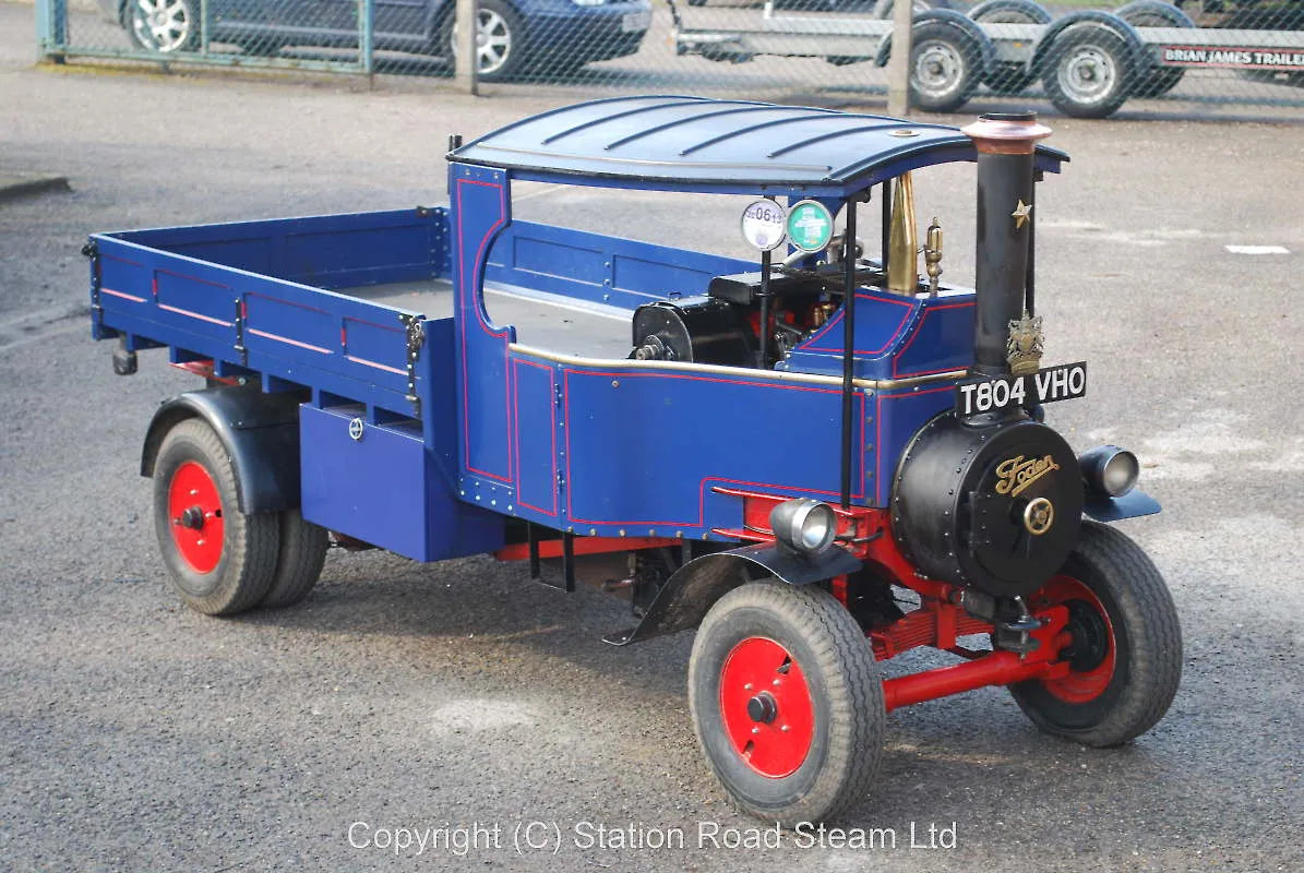 4 1/2 inch scale Foden steam wagon