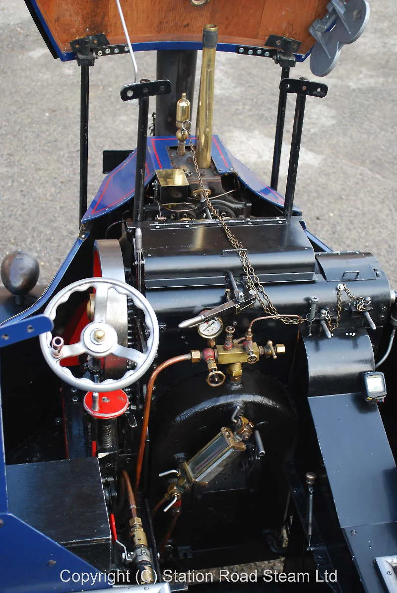 4 1/2 inch scale Foden steam wagon