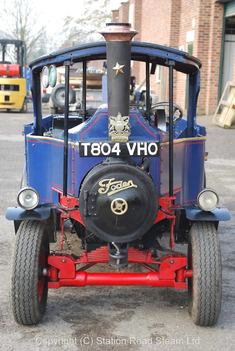 4 1/2 inch scale Foden steam wagon