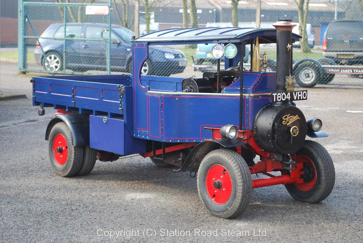 4 1/2 inch scale Foden steam wagon