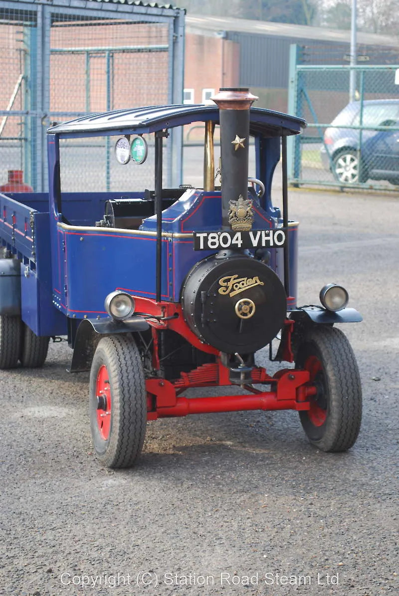 4 1/2 inch scale Foden steam wagon