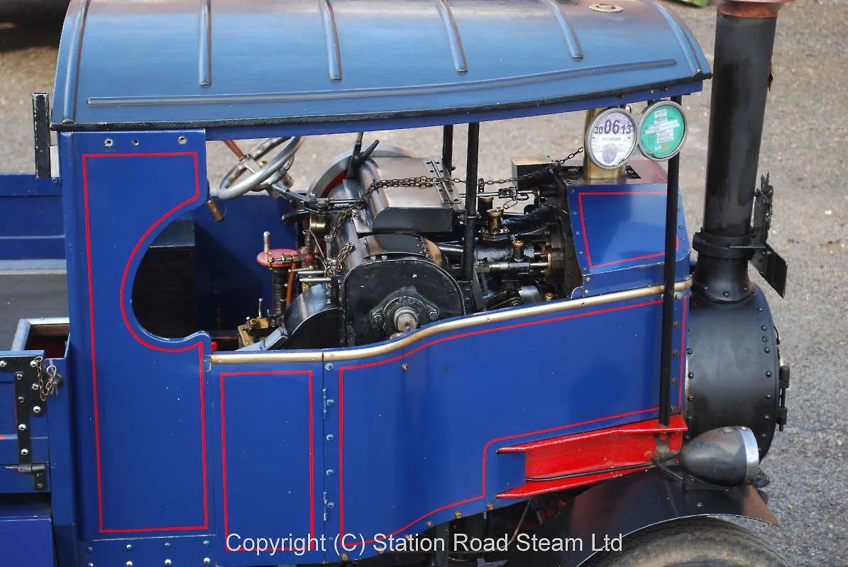 4 1/2 inch scale Foden steam wagon