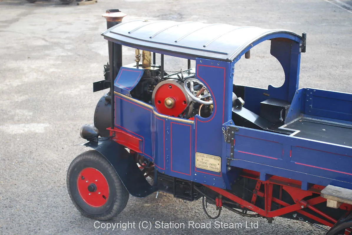 4 1/2 inch scale Foden steam wagon