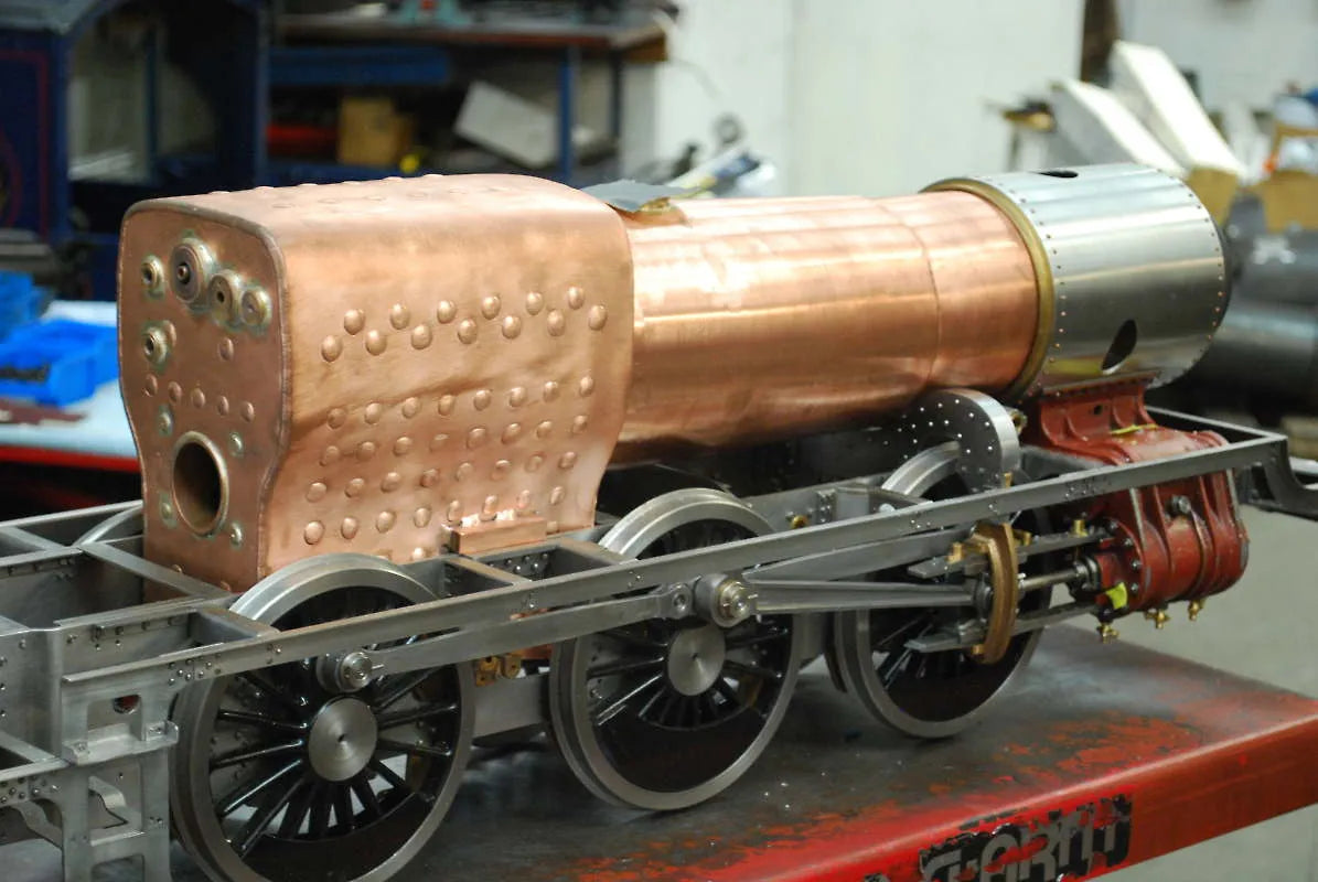 5 inch gauge GWR 61xx Prairie chassis