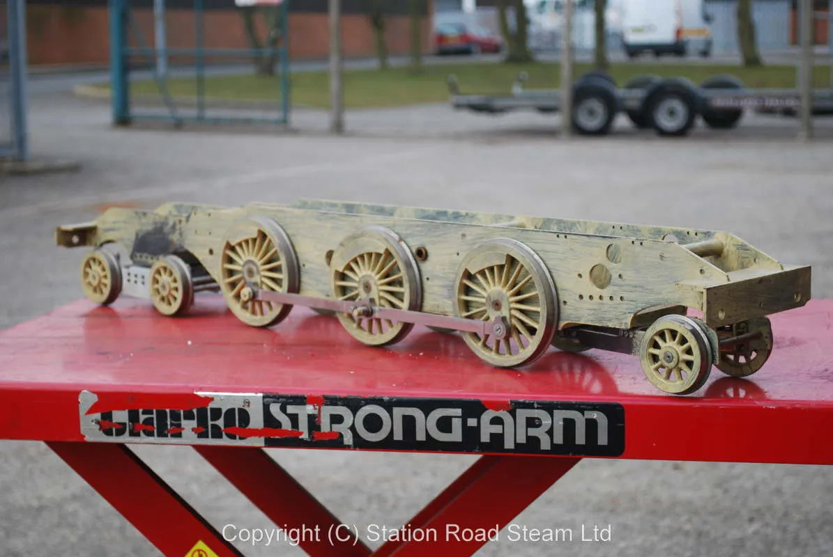 part-built 3 1/2 inch gauge Stanier 2-6-4T