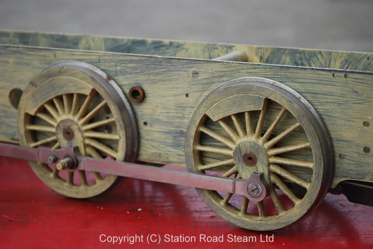 part-built 3 1/2 inch gauge Stanier 2-6-4T