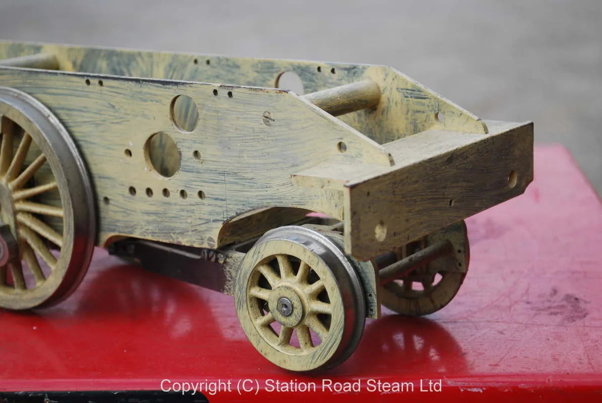 part-built 3 1/2 inch gauge Stanier 2-6-4T