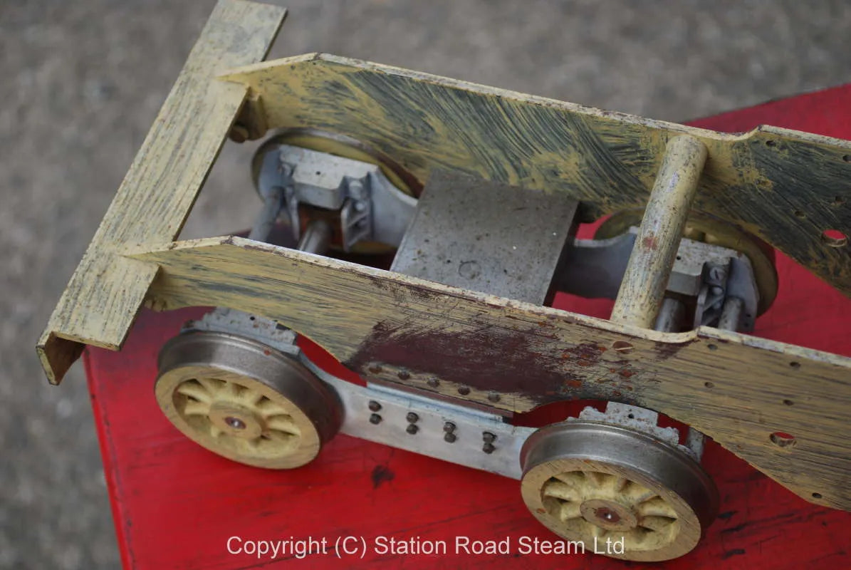 part-built 3 1/2 inch gauge Stanier 2-6-4T