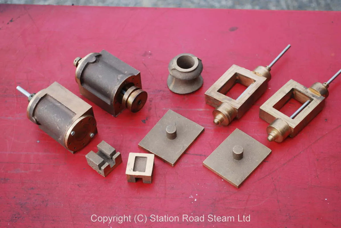part-built 3 1/2 inch gauge Stanier 2-6-4T