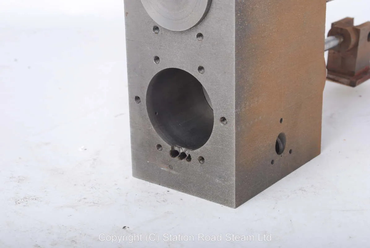 Pair machined 7 1/4 inch gauge inside cylinders