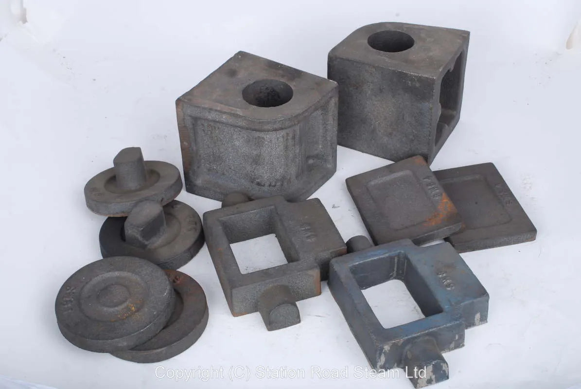 7 1/4 inch gauge Sweet William cylinder castings