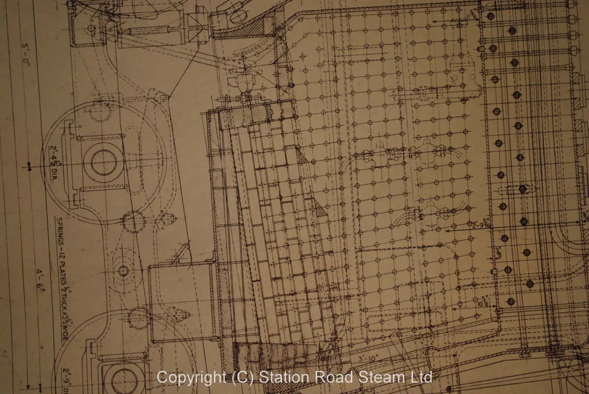 Large quantity works drawings, South African locomotives etc