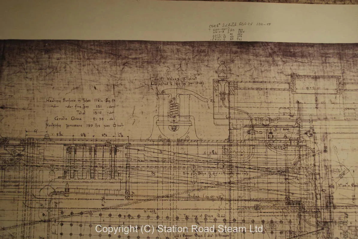 Large quantity works drawings, South African locomotives etc
