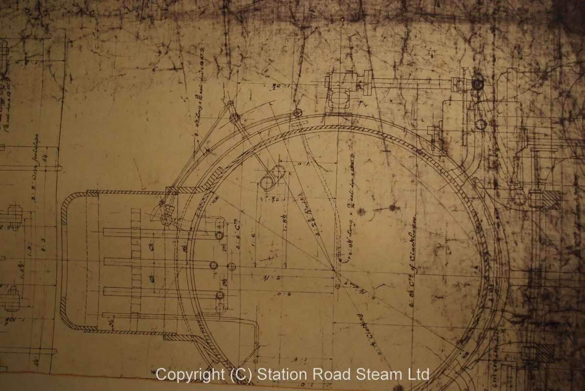 Large quantity works drawings, South African locomotives etc