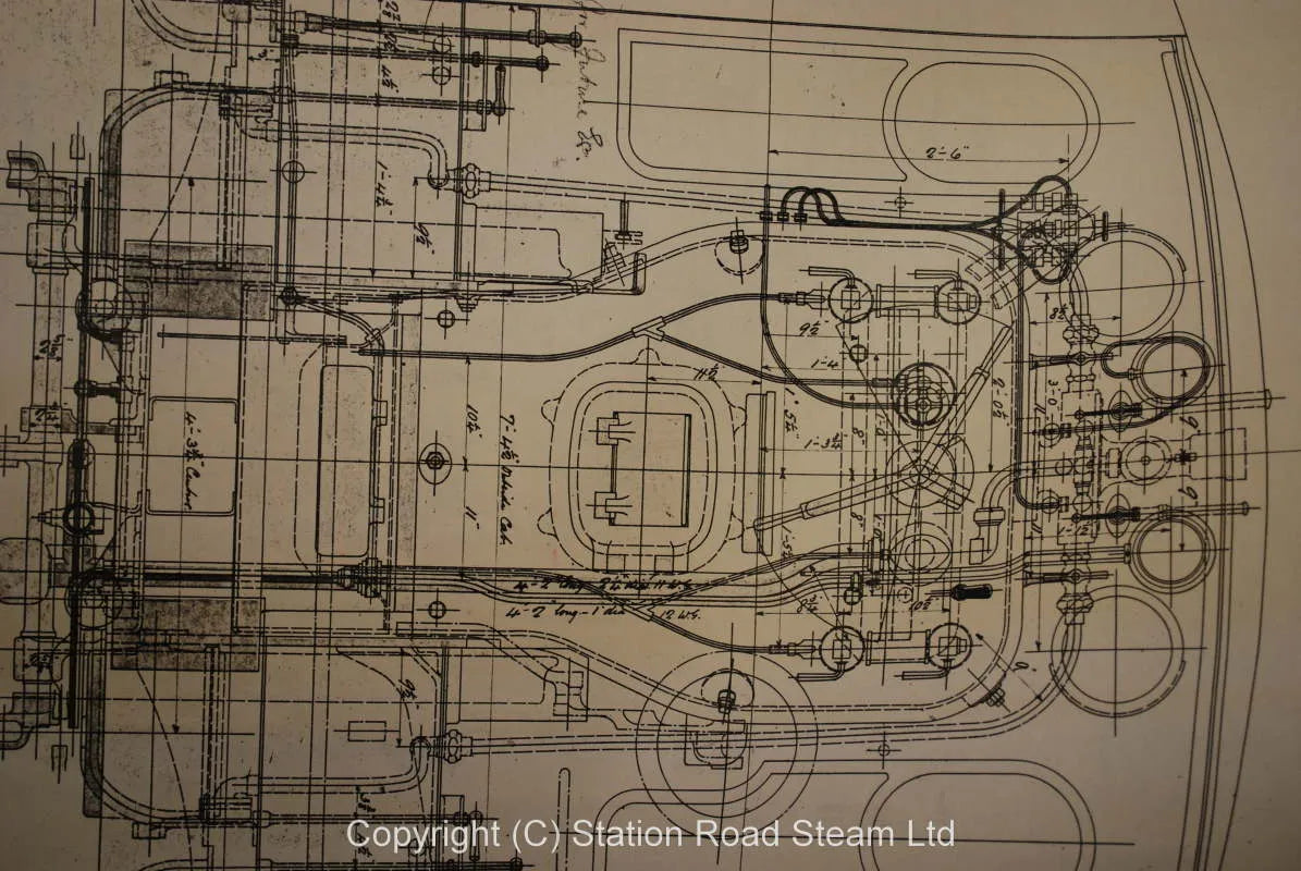Large quantity works drawings, South African locomotives etc