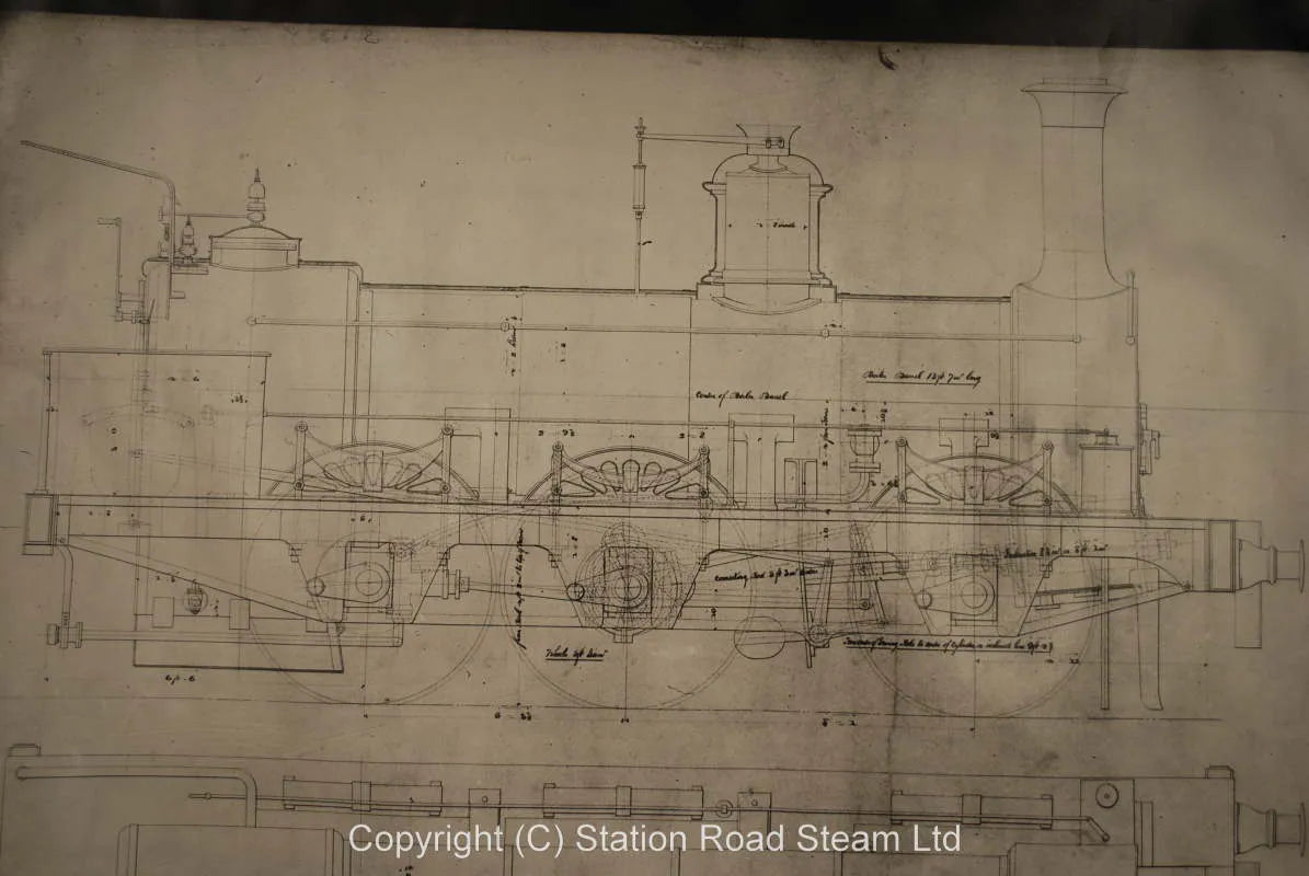 Large quantity works drawings, South African locomotives etc