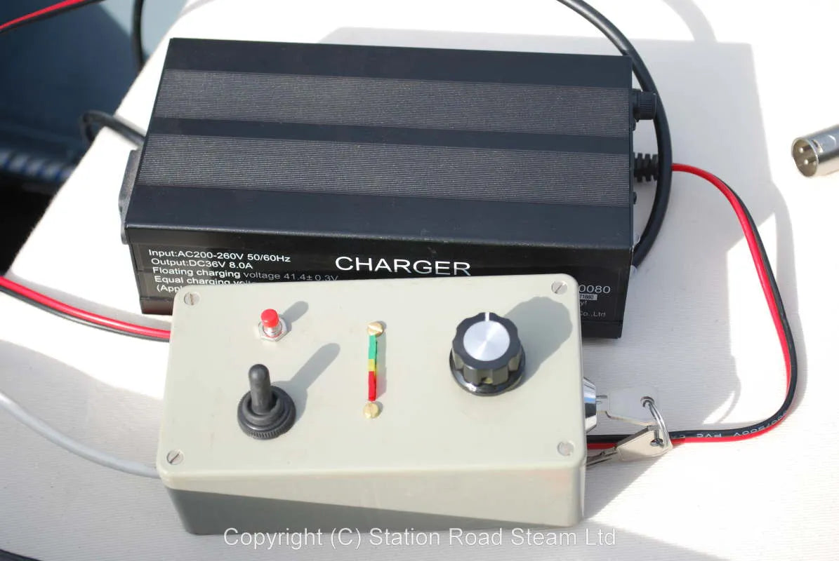 7 1/4 inch gauge bogie battery electric locomotive