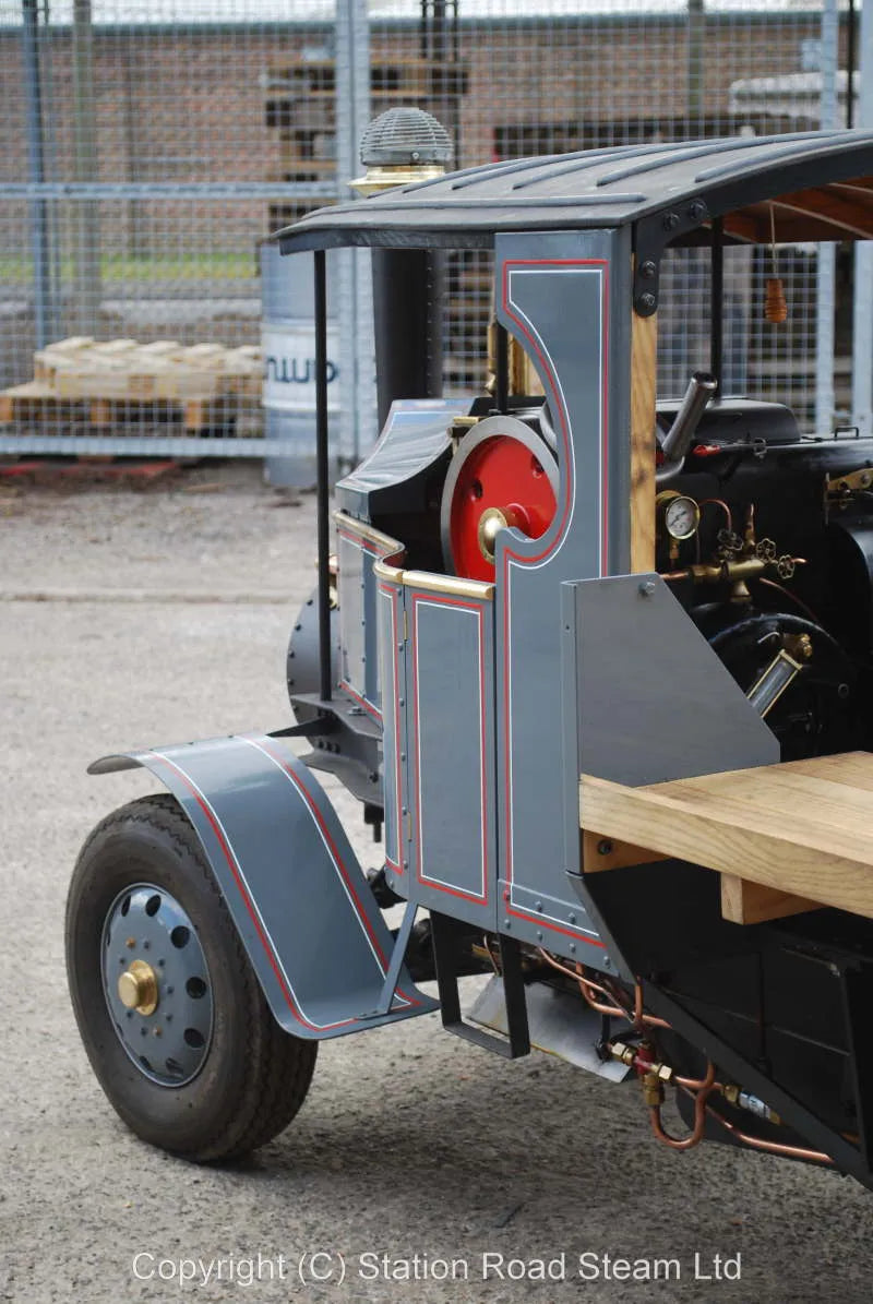 4 1/2 inch scale Foden steam wagon