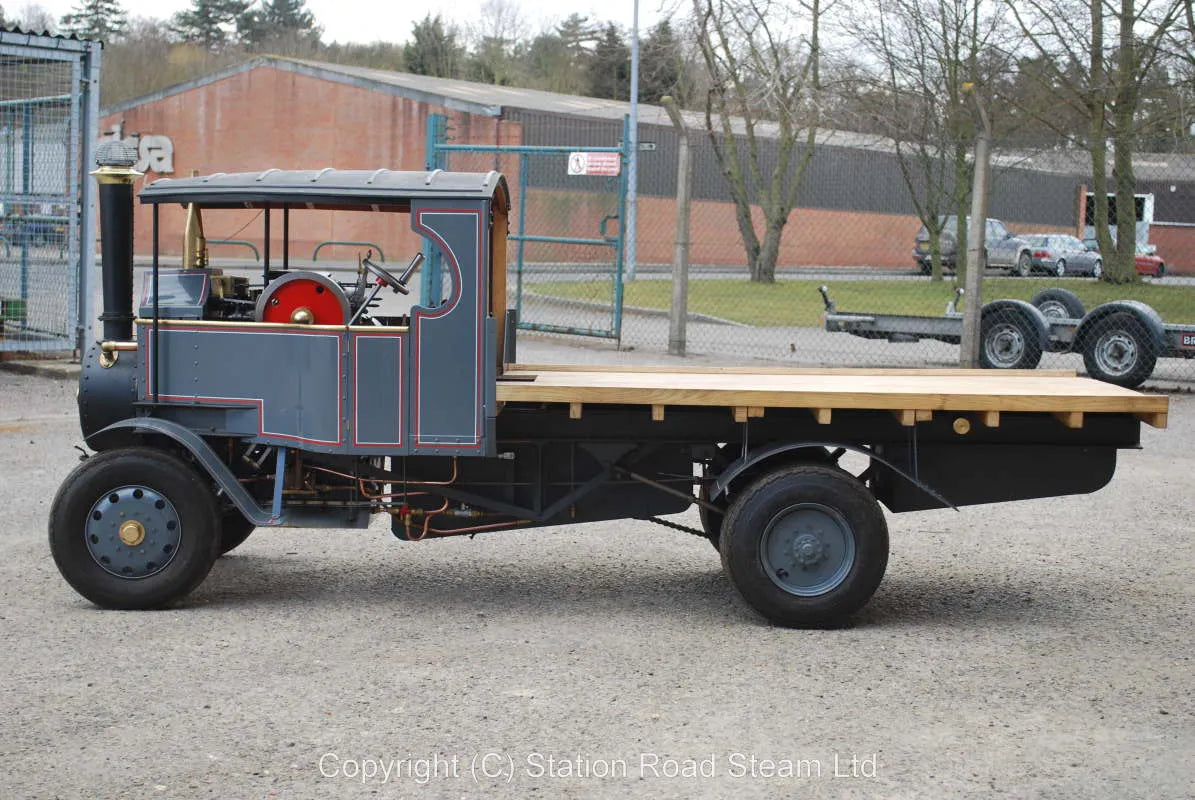 4 1/2 inch scale Foden steam wagon
