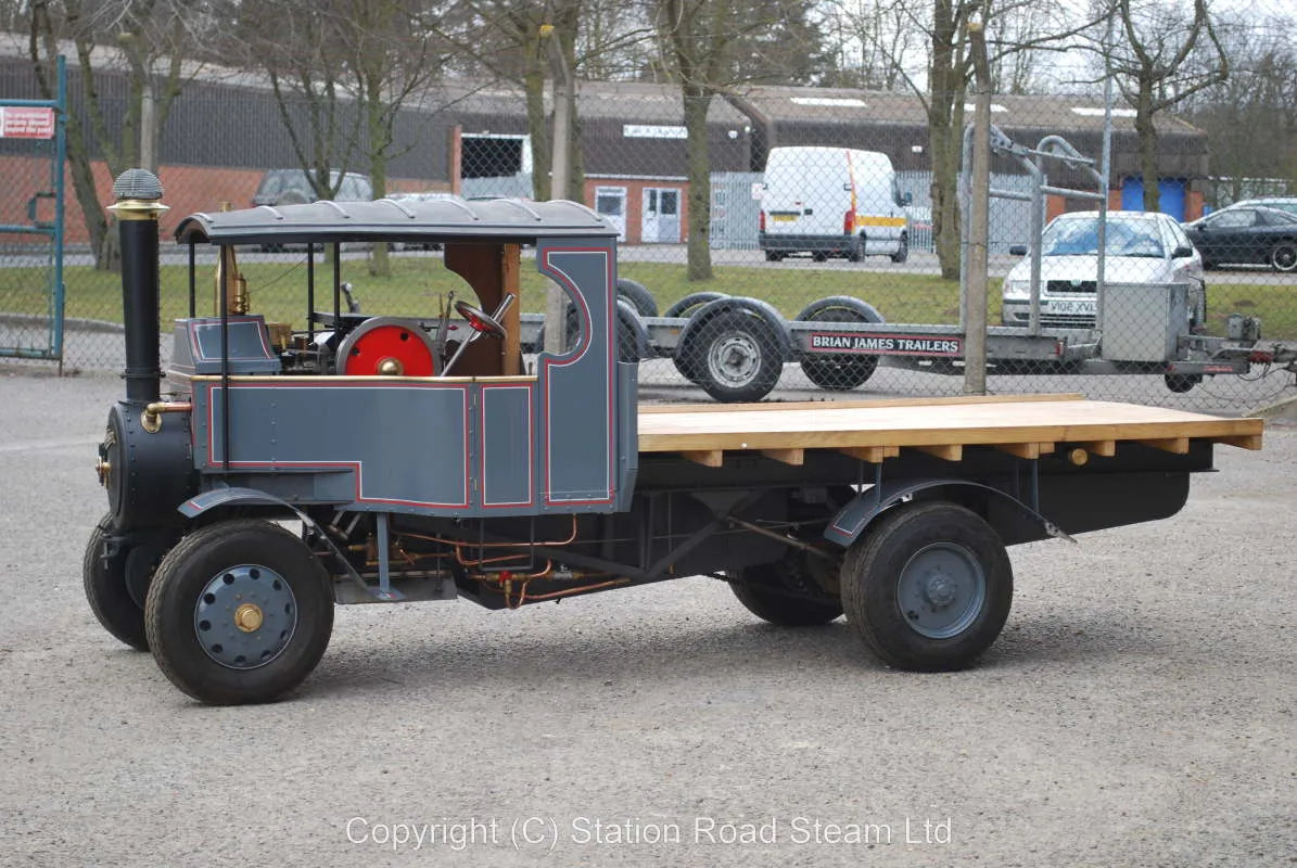 4 1/2 inch scale Foden steam wagon