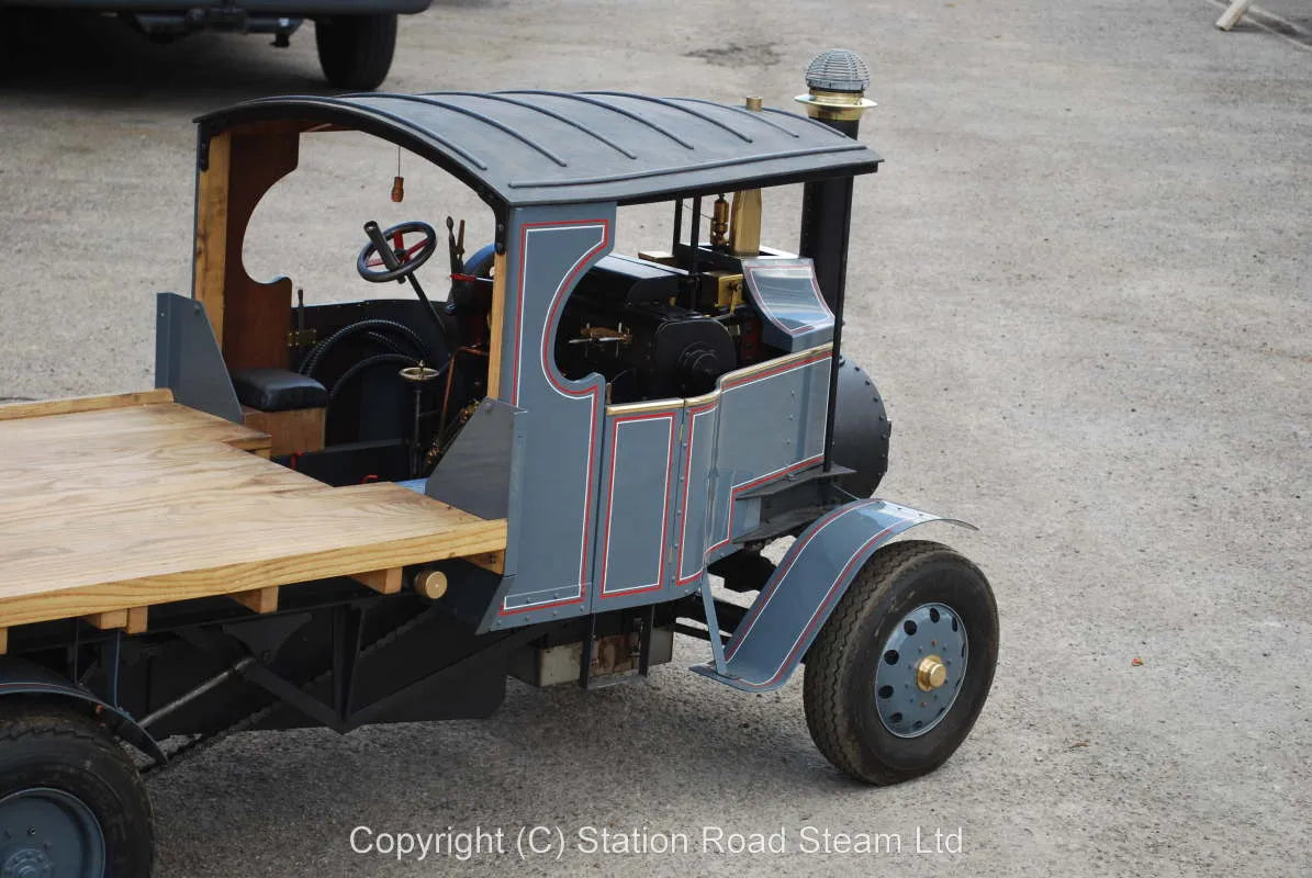 4 1/2 inch scale Foden steam wagon