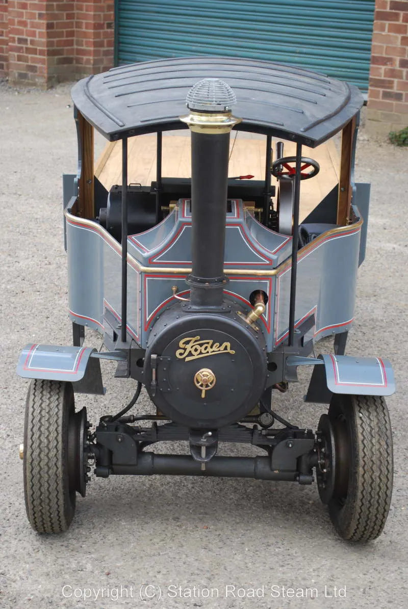 4 1/2 inch scale Foden steam wagon