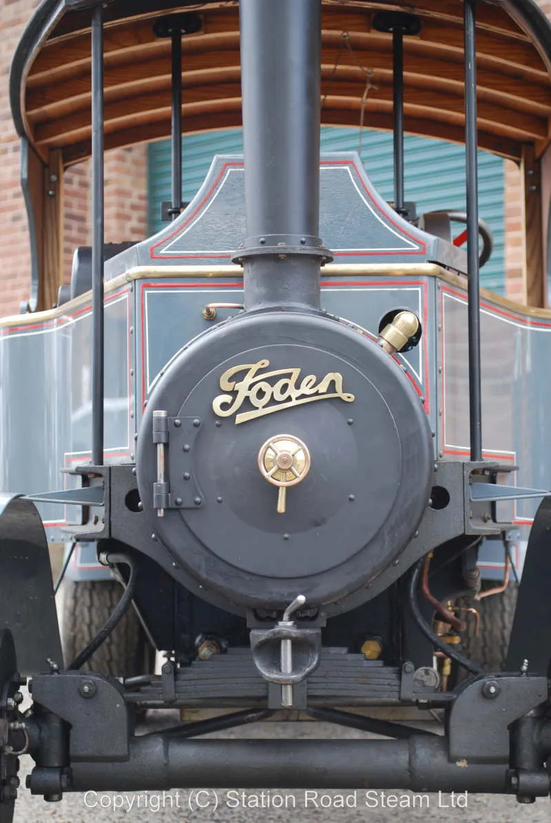 4 1/2 inch scale Foden steam wagon
