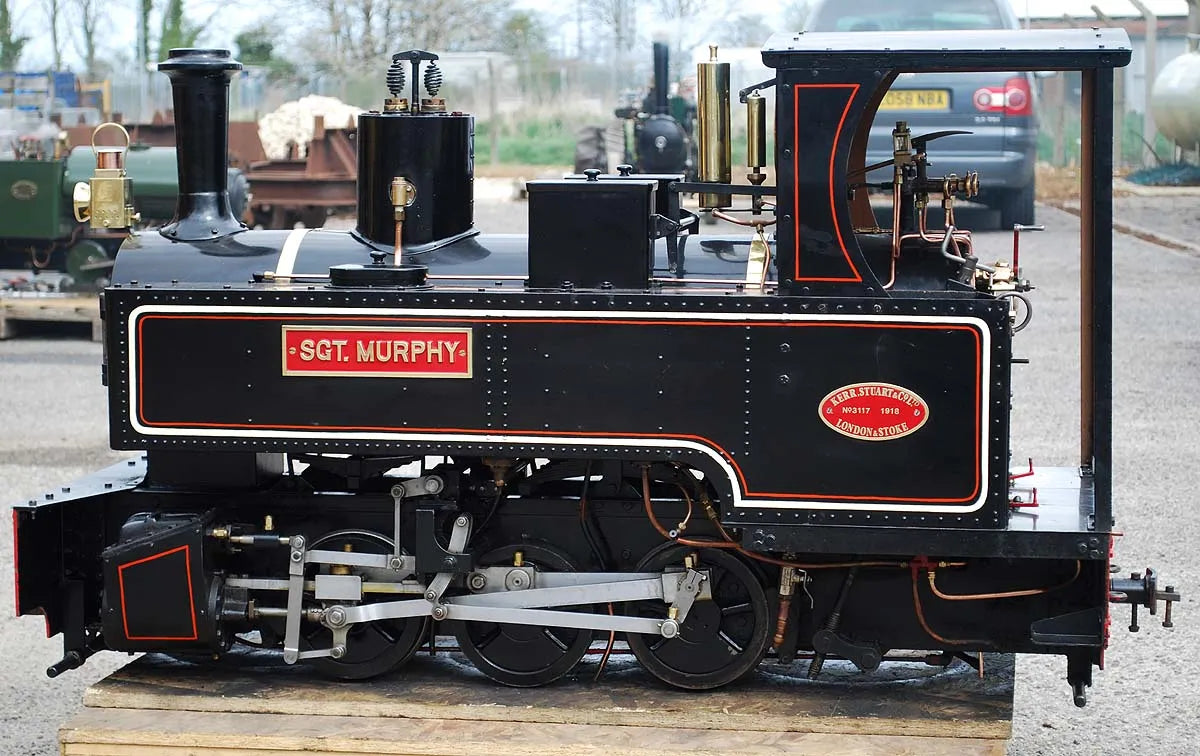 7 1/4 inch gauge 0-6-0T "Sgt Murphy"