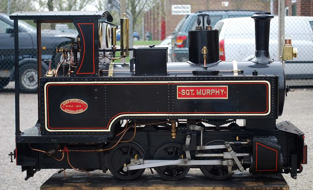 7 1/4 inch gauge 0-6-0T "Sgt Murphy"