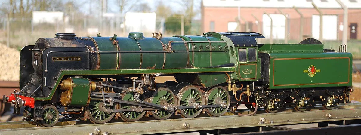 3 1/2 inch gauge BR 9F 2-10-0 "Evening Star"
