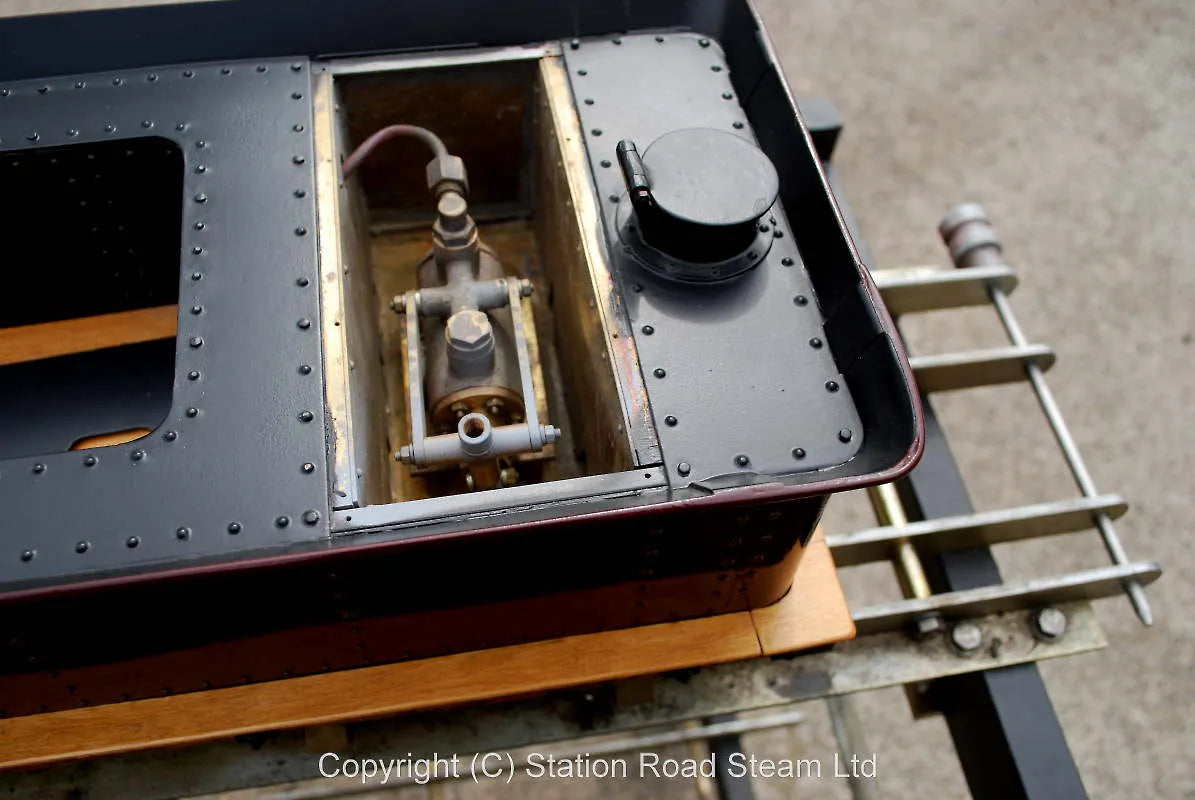 5 inch gauge part-built American 4-4-0
