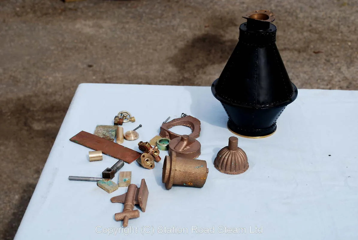 5 inch gauge part-built American 4-4-0