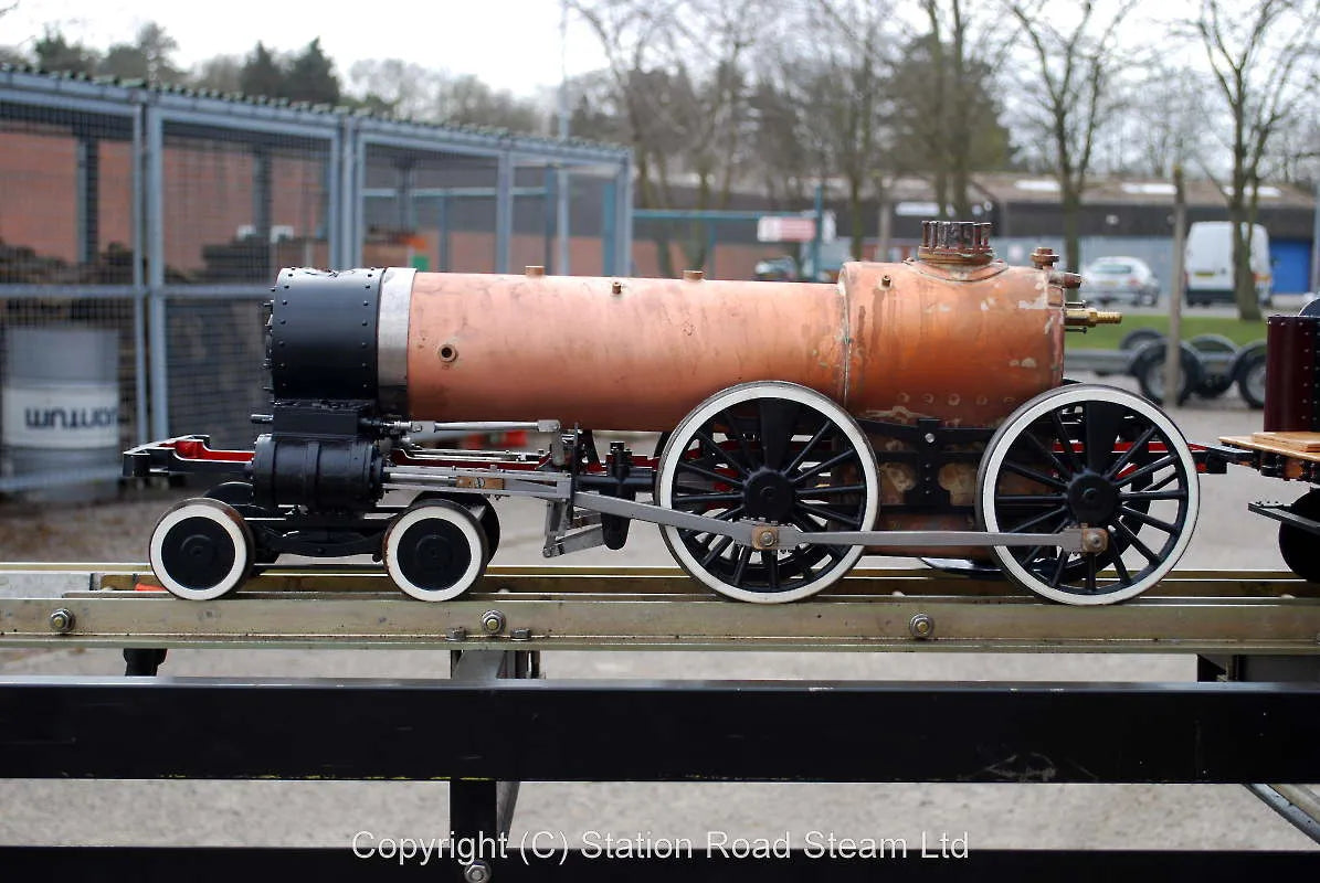 5 inch gauge part-built American 4-4-0