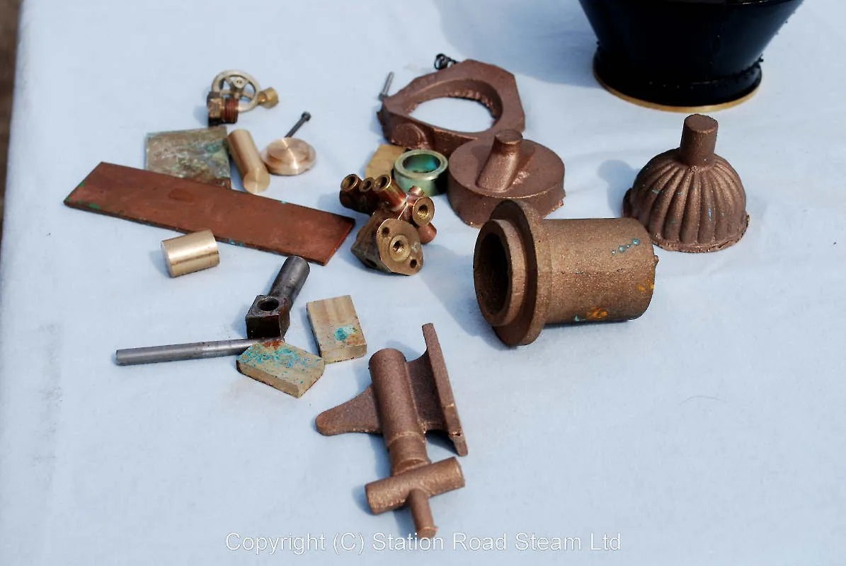 5 inch gauge part-built American 4-4-0