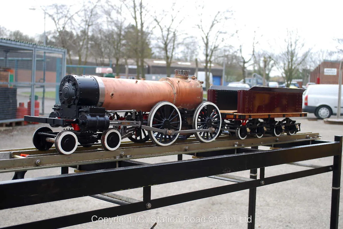 5 inch gauge part-built American 4-4-0