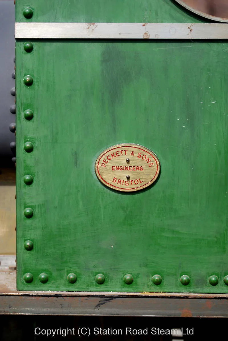 5 inch gauge Peckett "Gamecock" 0-4-0T