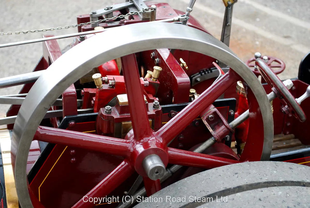 4 1/2 inch scale Burrell agricultural engine