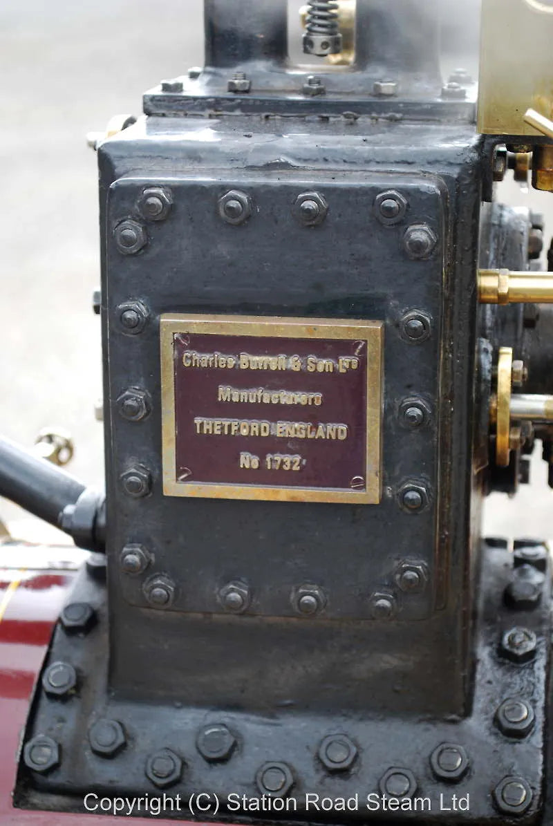 4 1/2 inch scale Burrell agricultural engine