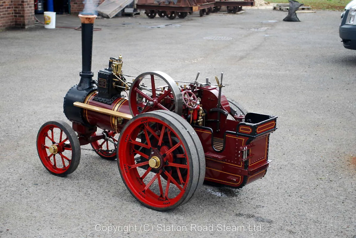 4 1/2 inch scale Burrell agricultural engine