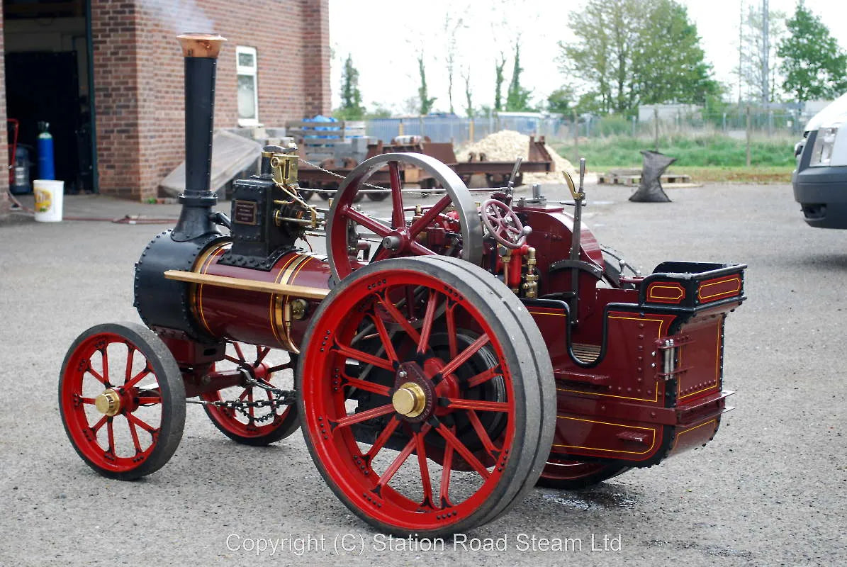4 1/2 inch scale Burrell agricultural engine